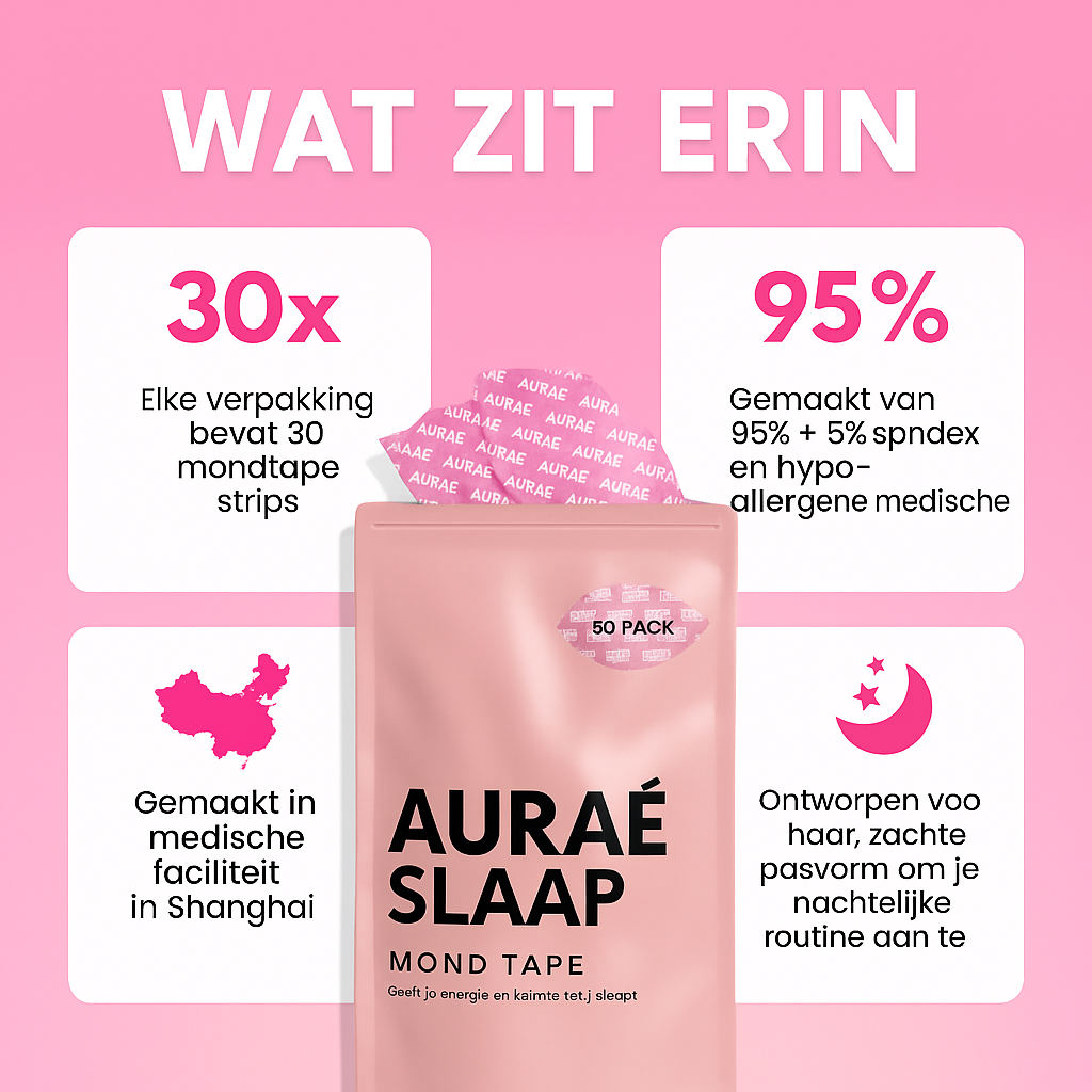 AURAÉ Slaap Mond Tape