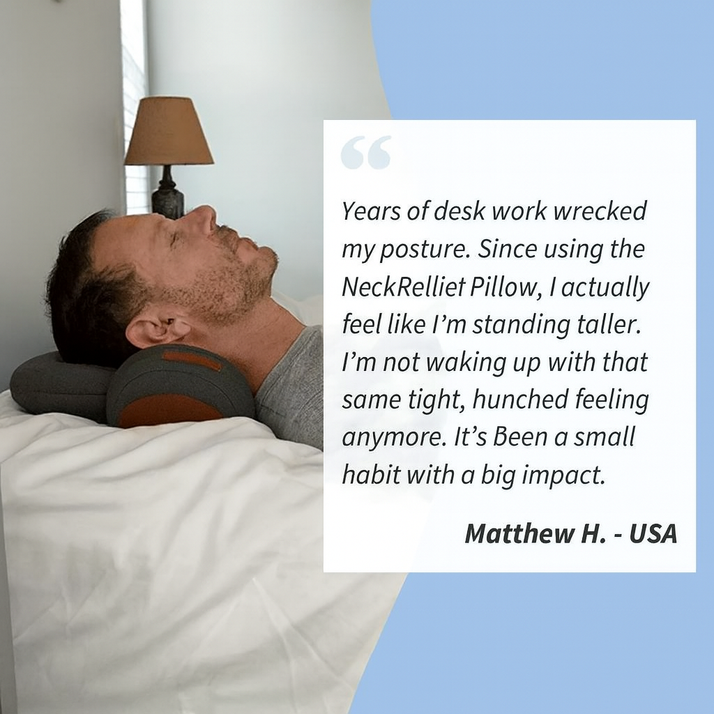 NeckRelief Pillow - End pain, Improve posture