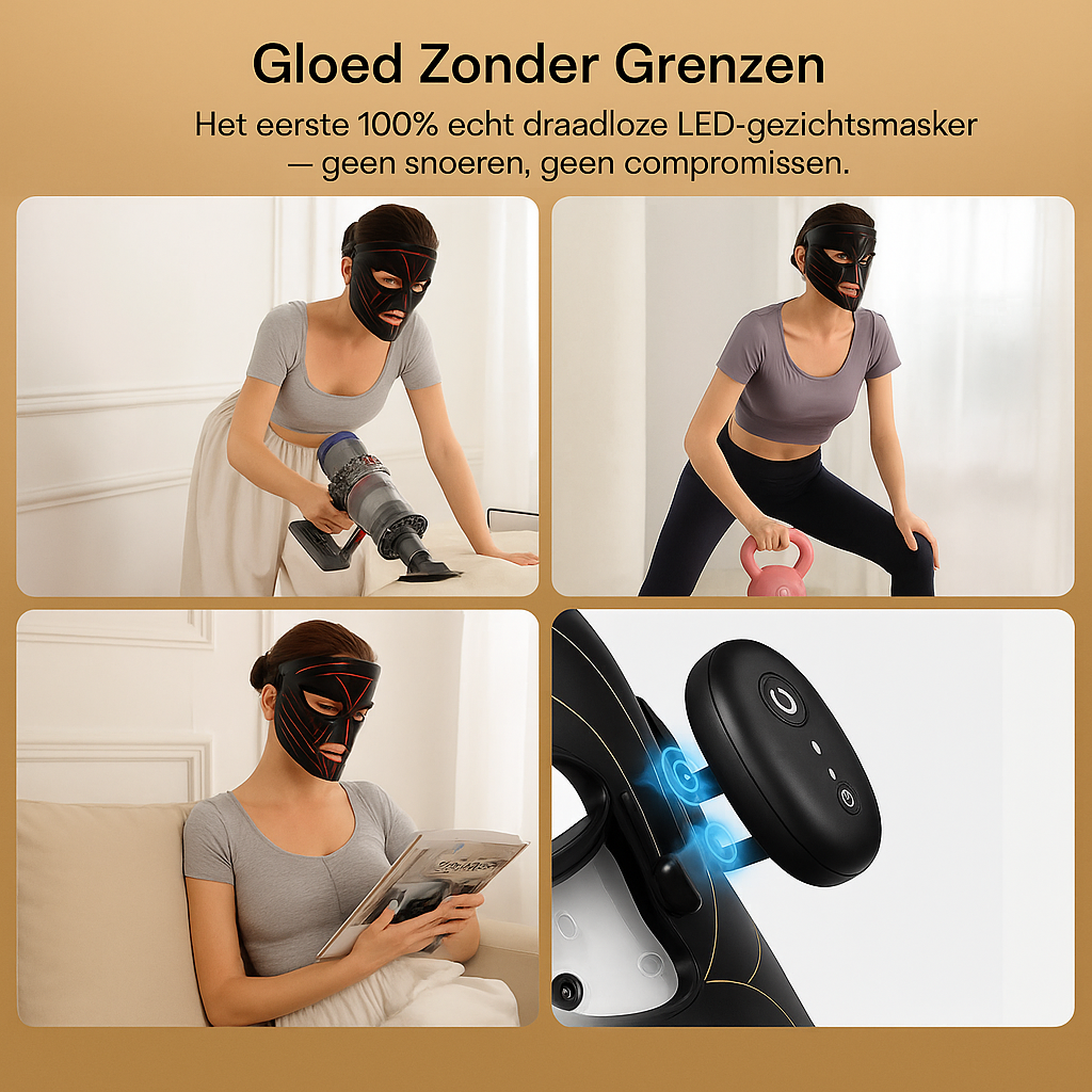 LUMERA Wireless Red Light Mask