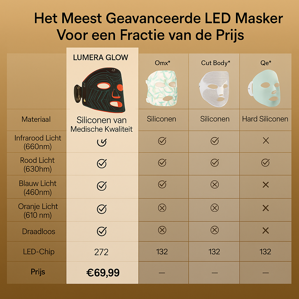 LUMERA Wireless Red Light Mask