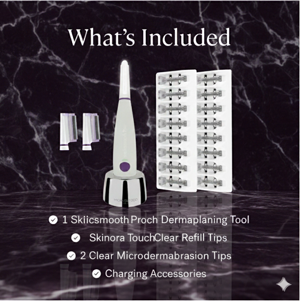 Skinora Touch - Your all-in-one tool for hair-free, radiant skin.