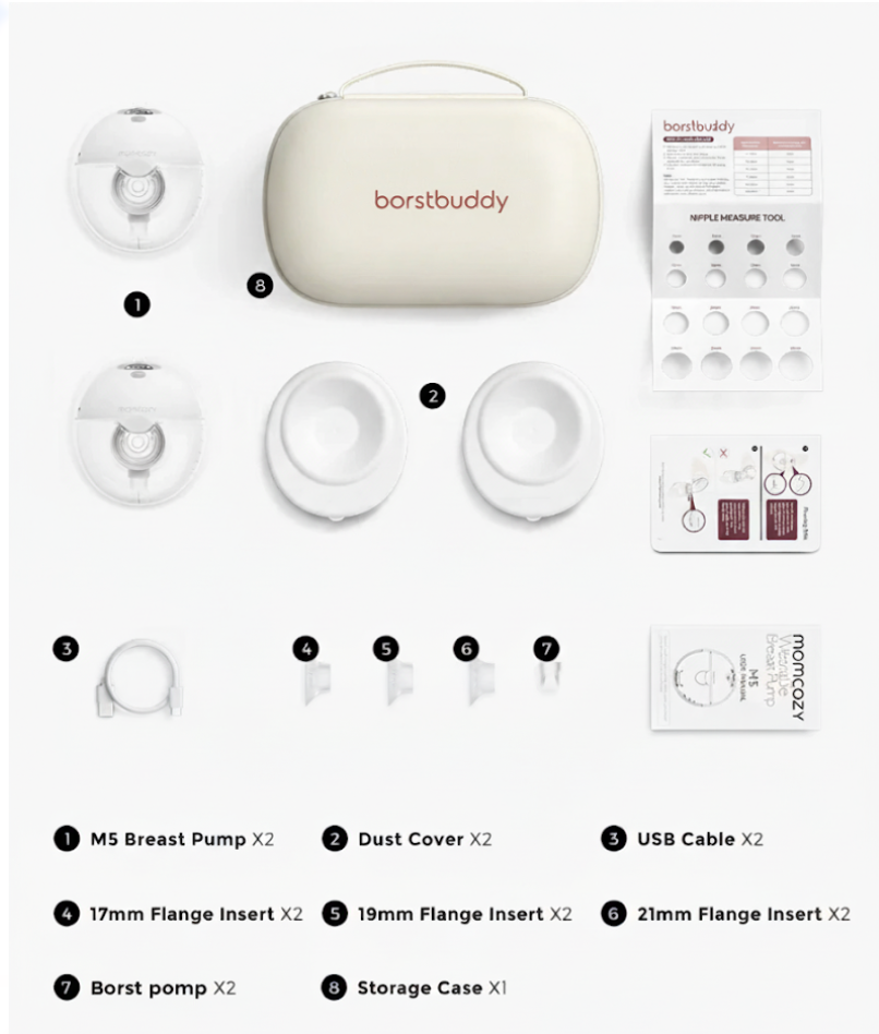 BorstBuddy Handsfree BorstPomp