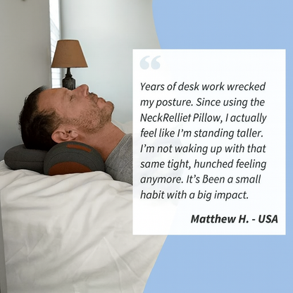 NeckRelief Pillow - End pain, Improve posture