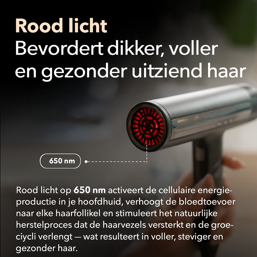 AirNOVA – Geavanceerde Ionische Haardroger met Infraroodlicht