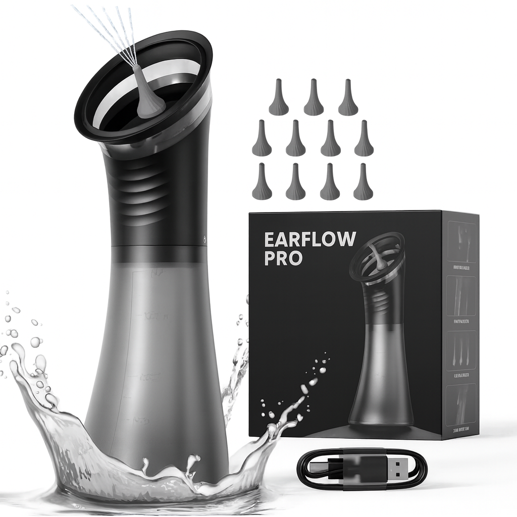 EarFlow Pro The Safe, Natural Way to Clean Ears