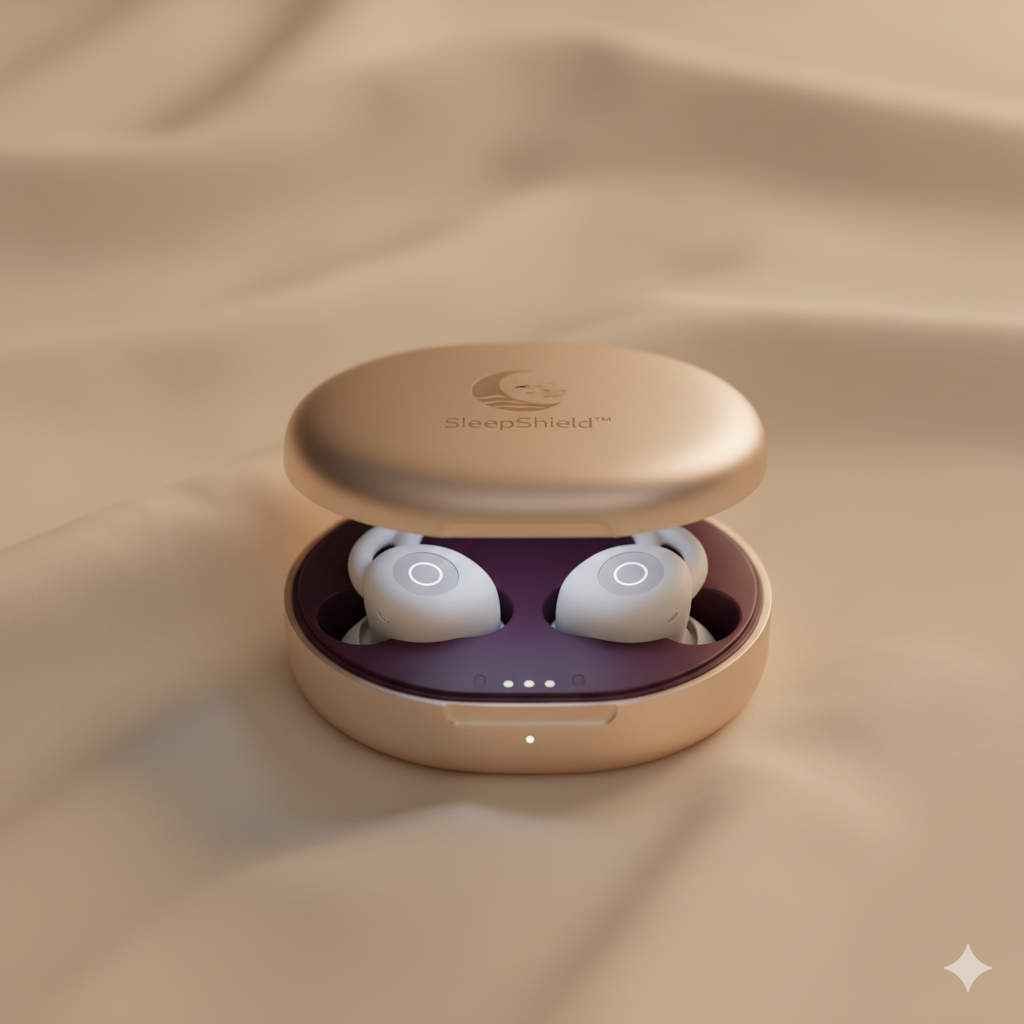 SleepShield Buds - Comfort, Quiet, and Calm. All Night Long.