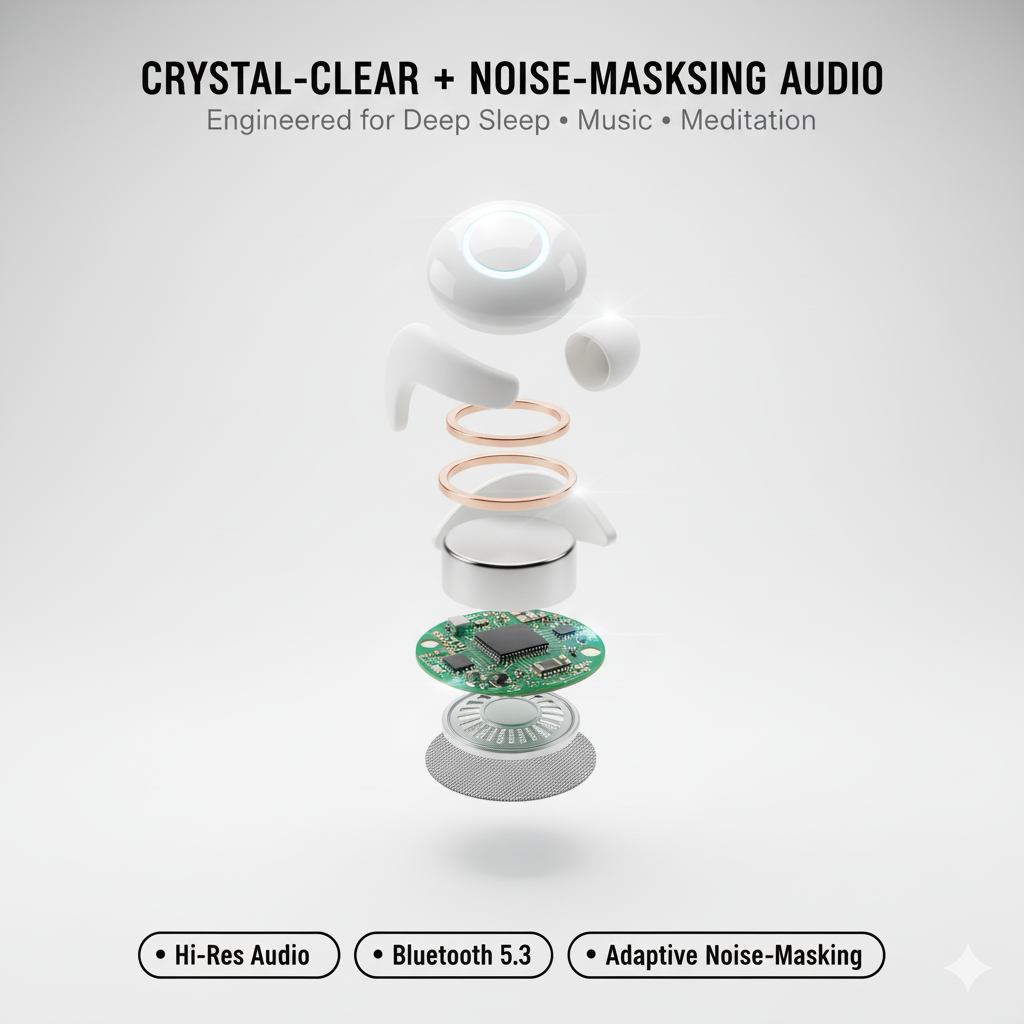 SleepShield Buds - Comfort, Quiet, and Calm. All Night Long.