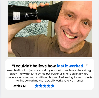 EarFlow Pro The Safe, Natural Way to Clean Ears
