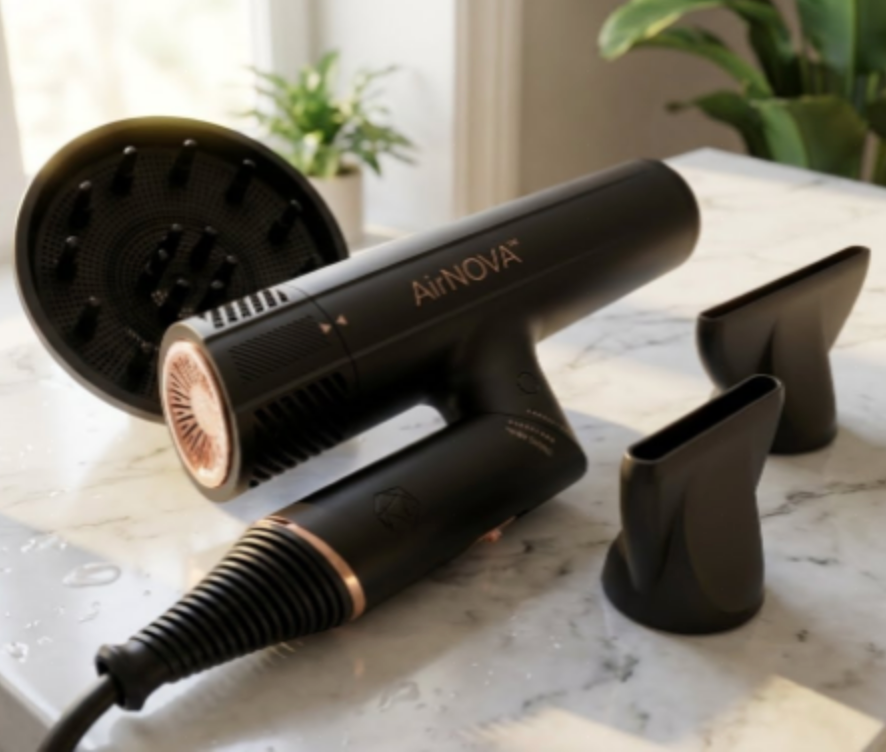 AirNOVA – Geavanceerde Ionische Haardroger met Infraroodlicht