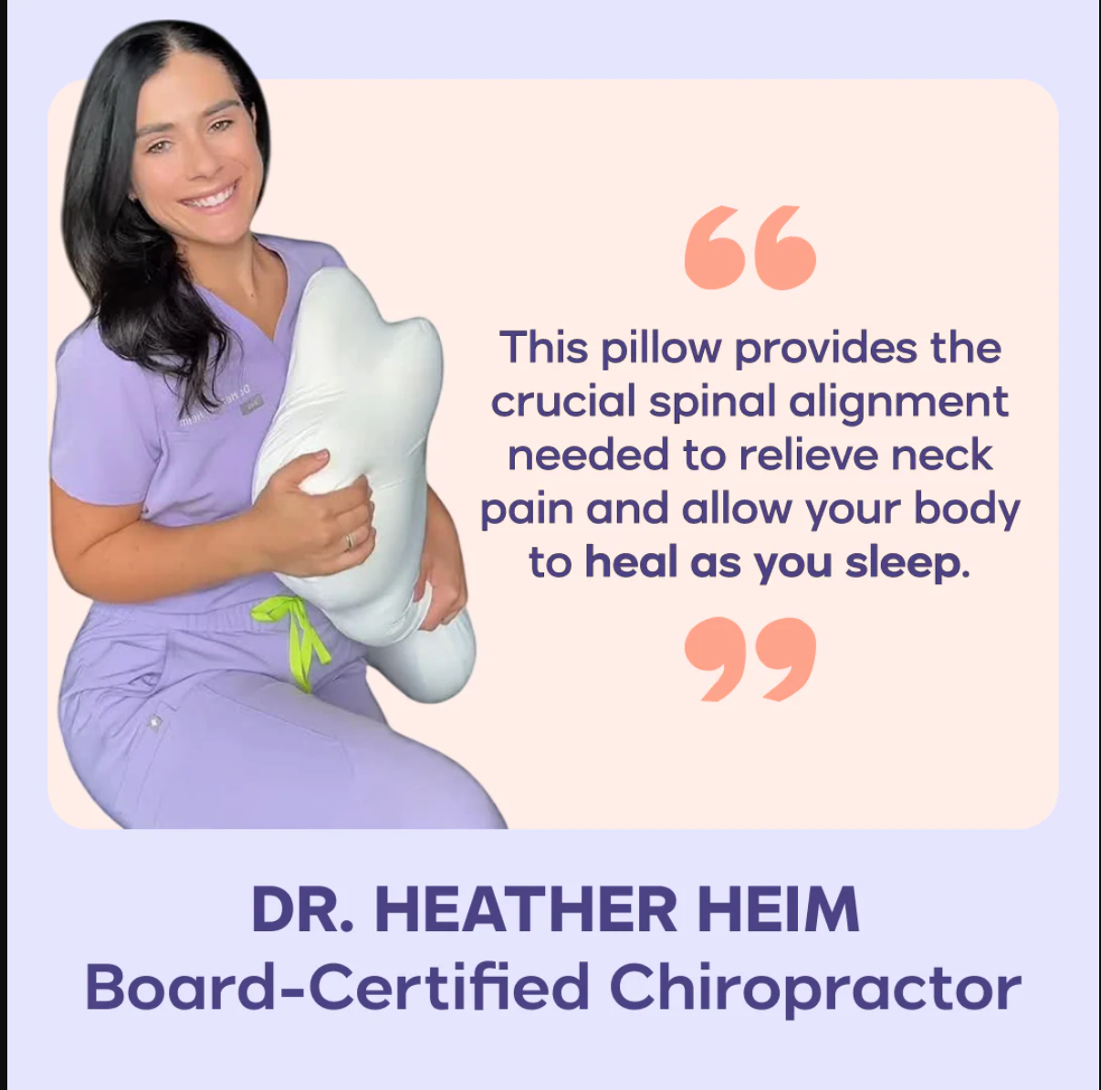 SleepAlign Pillow Finally a pillow that gets you.