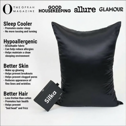 Silka Pillow Case Wake up to better Skin & Hair