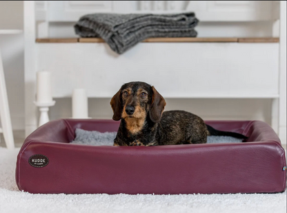 PawBed THE Orthopedic Dog Bed In Imitation Leather