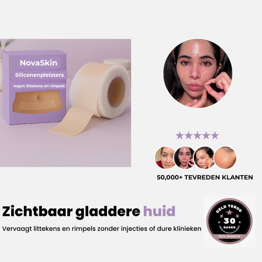 NovaSkin - Siliconenpleisters tegen littekens en rimpels