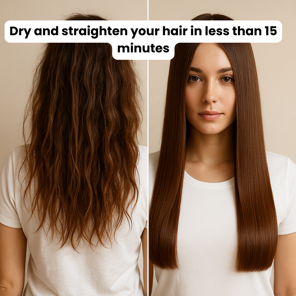 Airvella 2in1 Straightening and Blow-drying Styler